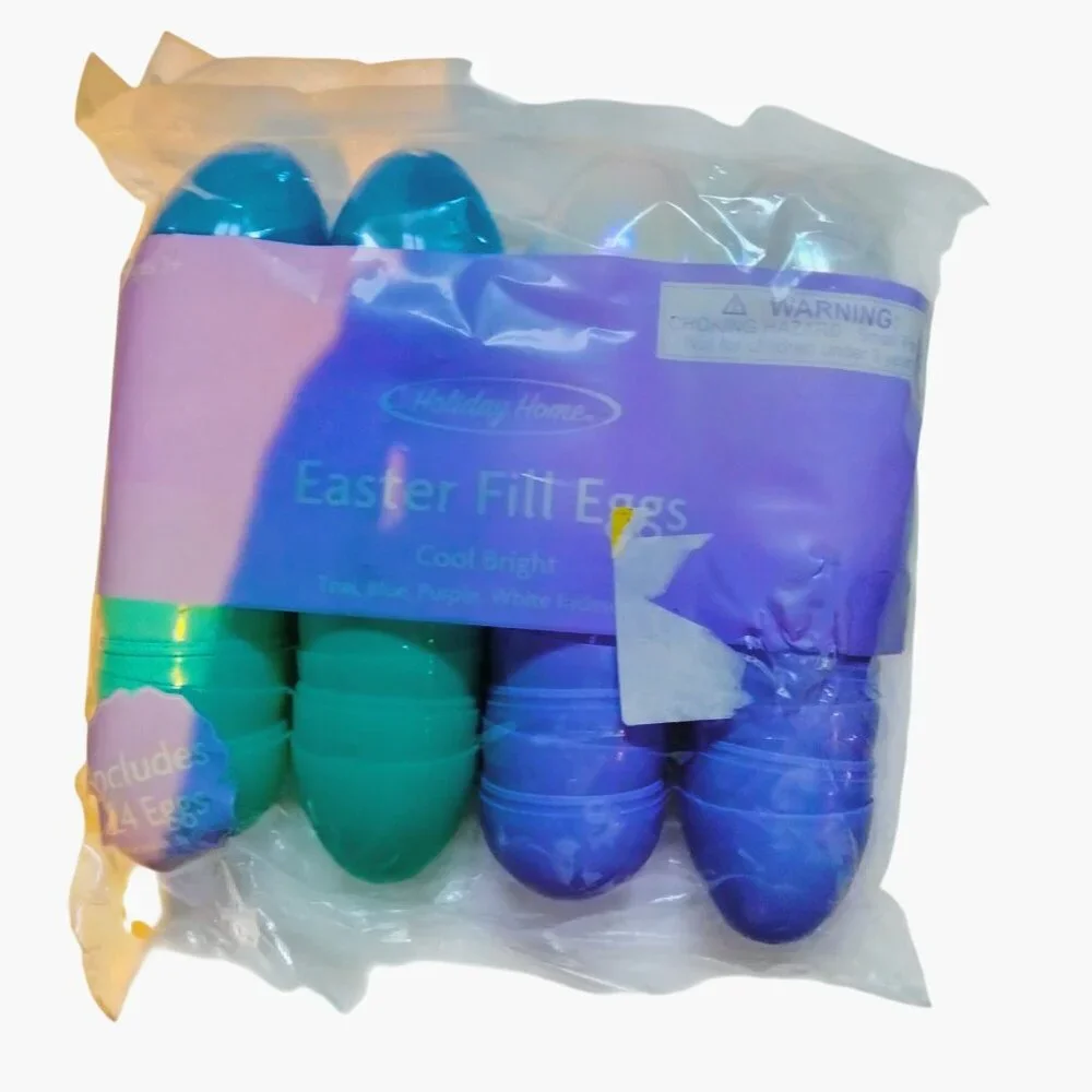 Easter Egg Hunt Party Supply Fillable Eggs Golden Egg lot 432
